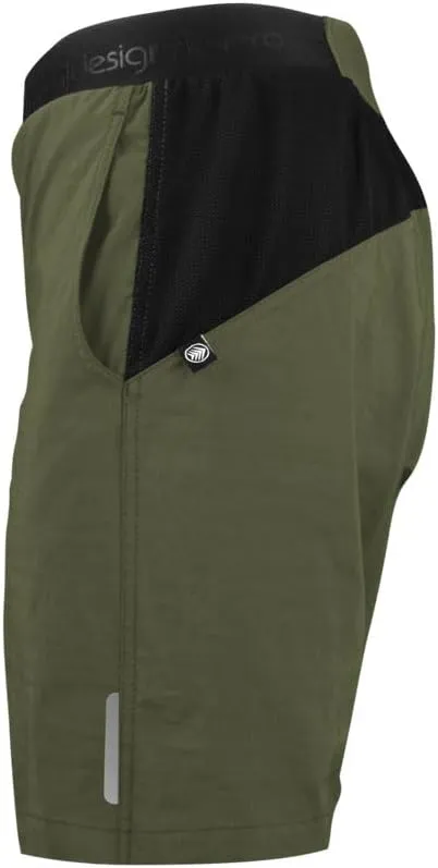 | Men's USA MTB Shorts | Mountain Bike Shell and Padded Liner | Made in USA