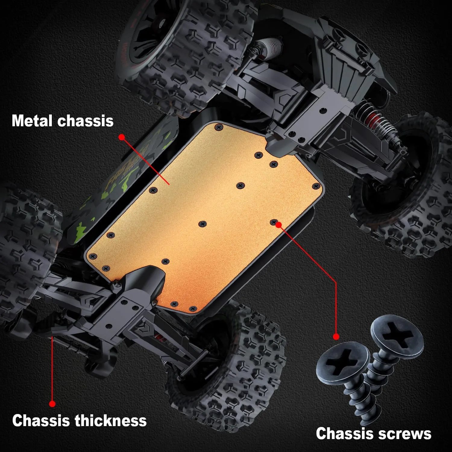 1/14 Brushless RC Cars for Adults Fast 50  mph, RC Trucks 4x4 Offroad Waterproof, Electric Powered High Speed Remote Control Car, Scary Fast Extreme RC Truggy with 3S Battery for Snow Sand