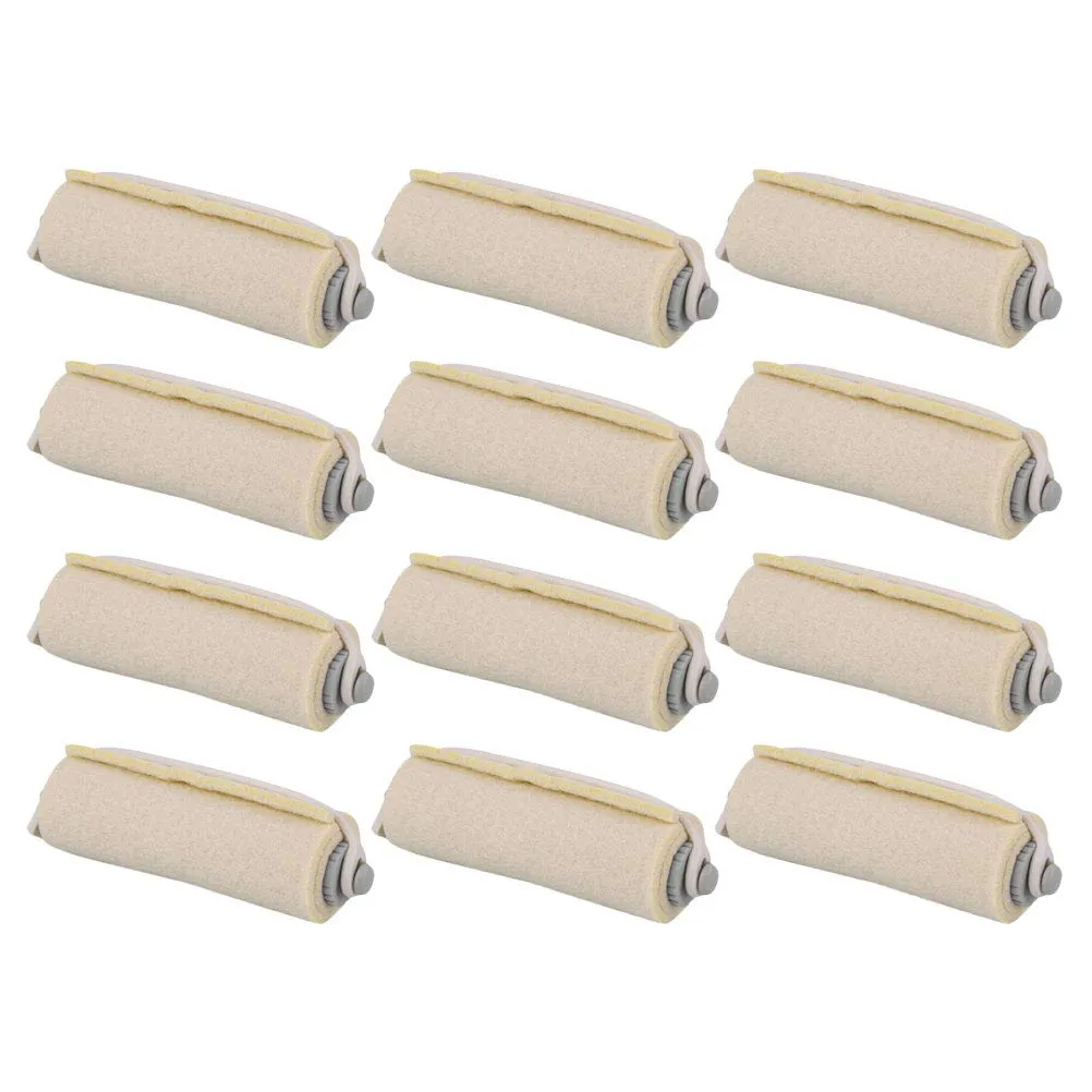 12pcs Hair Ironing Pressure Cotton sponge hairdressing curlers flex tools hair foam rollers foam curling rods curling perm rods hairdressing cotton pad insulation makeup