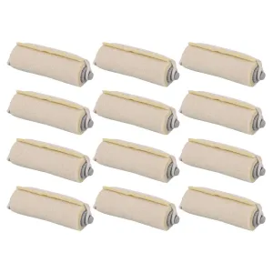 12pcs Hair Ironing Pressure Cotton sponge hairdressing curlers flex tools hair foam rollers foam curling rods curling perm rods hairdressing cotton pad insulation makeup