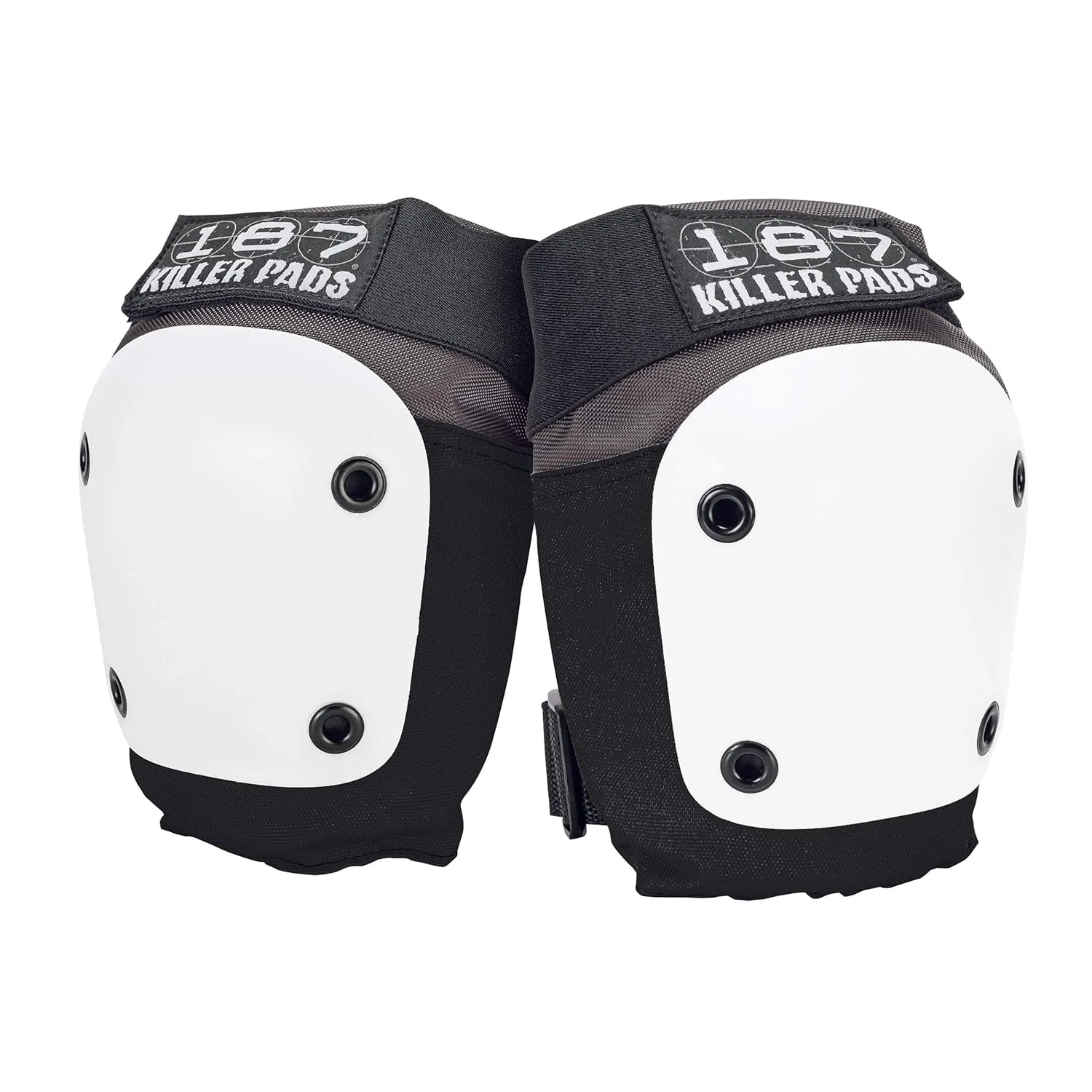 187 Killer Pads Fly Knee Pad, Grey/White, X-Small