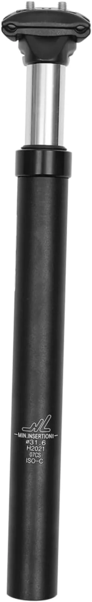 1Pc Bike Seat Post Durable Shock Absorption Seatpost for Mountain and Road Bikes Easy to Install Fit for Comfortable Riding