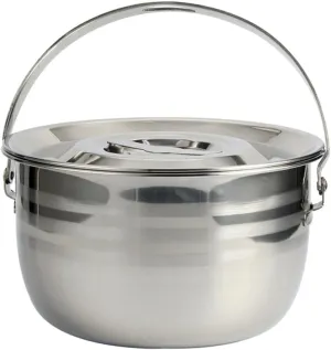 1pc High Capacity Non-stick Camping Pot Cookware Portable Soup Pot for Outdoor Cooking and for Bbq and Camping