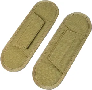 2 Pack Tactical Vest Shoulder Pads Shoulder Strap Pad Mesh Padded Cushion Strap Pads with Foam and Mesh for Backpack, Camera, Laptop, Messenger, Guitar