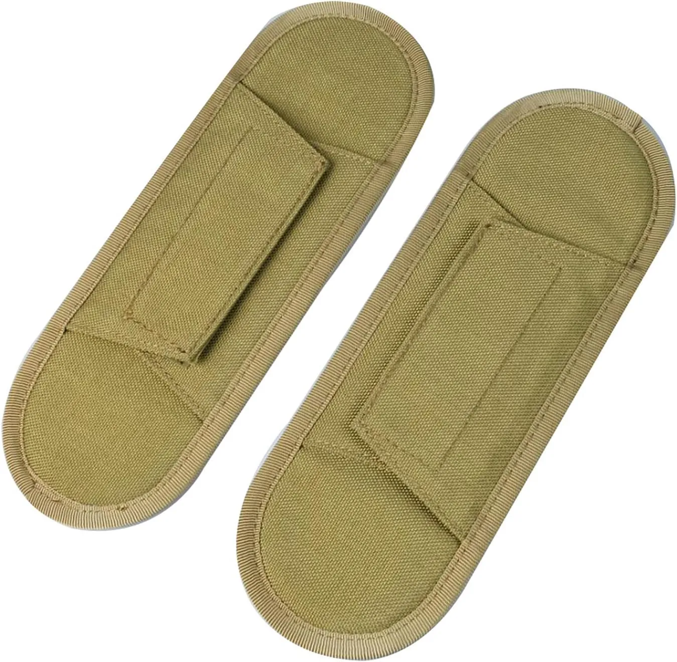 2 Pack Tactical Vest Shoulder Pads Shoulder Strap Pad Mesh Padded Cushion Strap Pads with Foam and Mesh for Backpack, Camera, Laptop, Messenger, Guitar