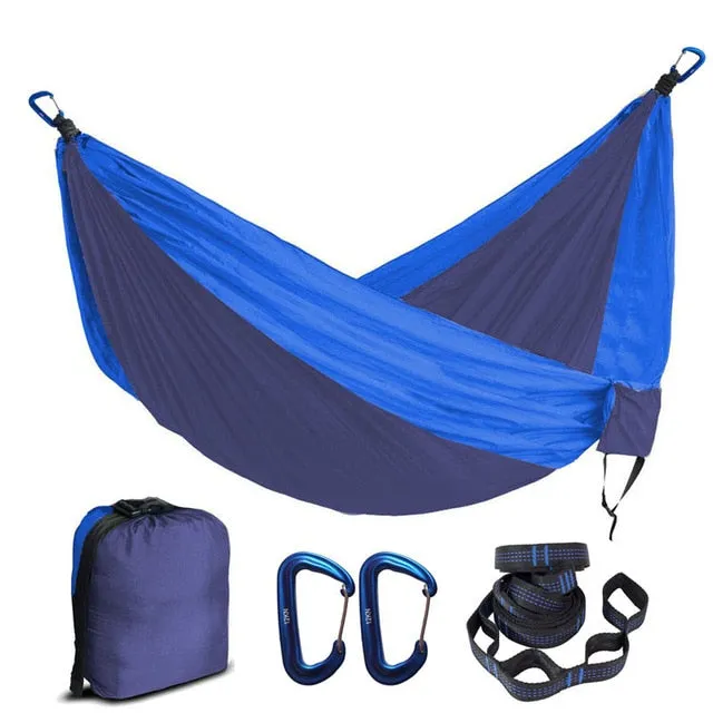 2 Person Parachute Hammock Portable Army Survival