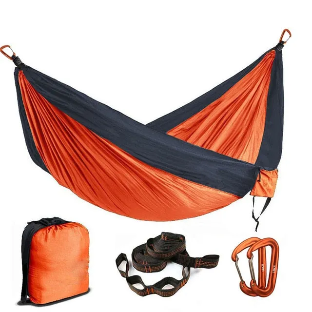 2 Person Parachute Hammock Portable Army Survival