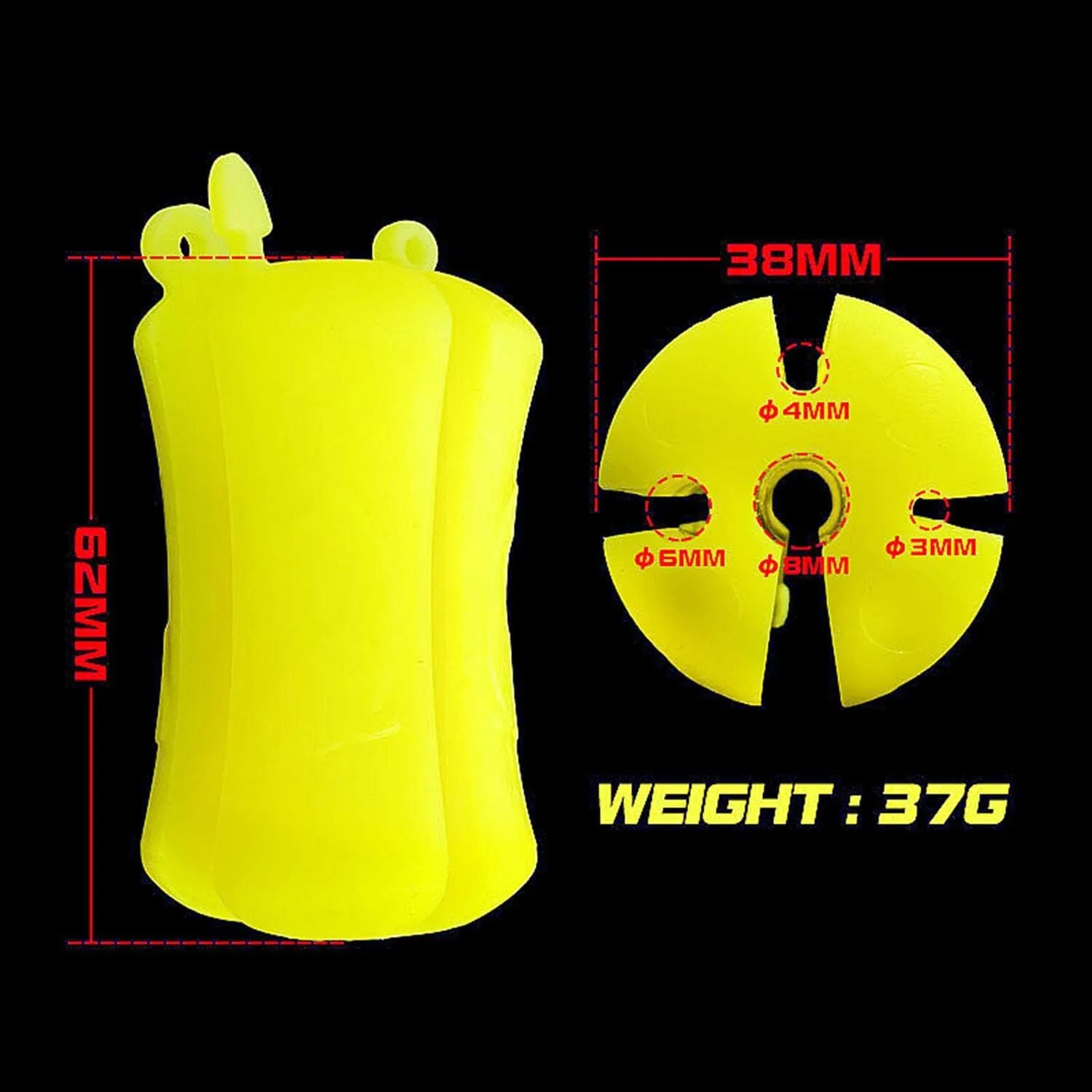 2023 New Portable Fishing Rod Fixed Ball, Multi-Function Rubber Fishing Pole Clip Silicone Fishing Rod Beam, Durable Fastener Binding Clip Fishing Pole Clip for Fishing Rod Accessories