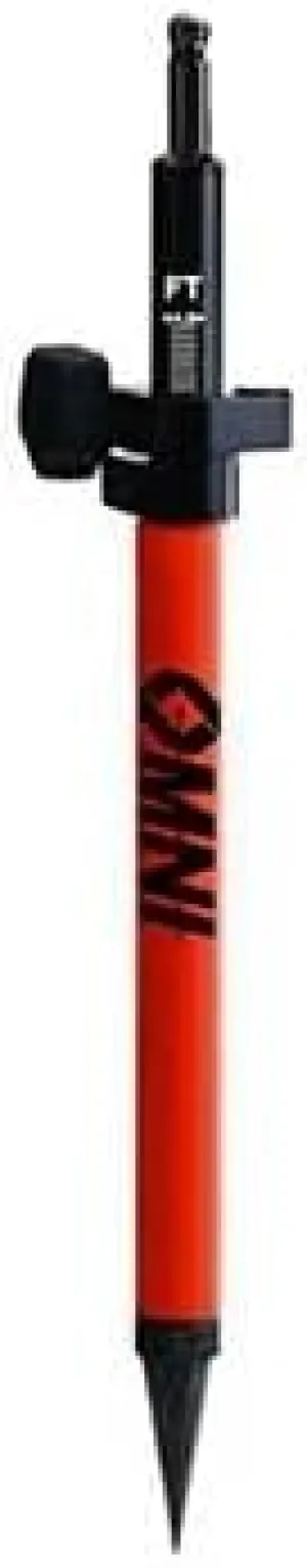 22in/56cm Mini Telescopic Prism Pole, Swiss Tip