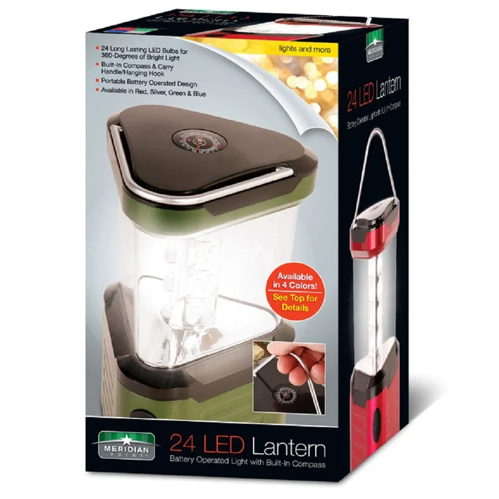 24 Led Lantern with Built in Compass