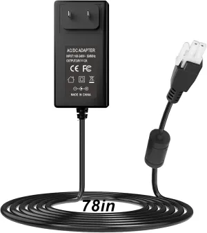 24V Power Adapter for SMPS002 Homeline Deskline Adjustable Bed Frame, Compatible with Leggett & Platt and Beautyrest Adjustable Bed Base