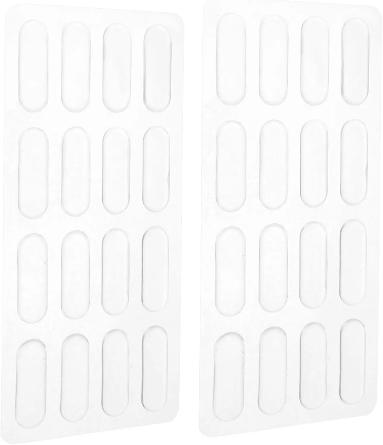 2Pcs Cabinet Door Bumpers Self Adhesive Furniture Pads for Tables Walls Impact Absorbing Corner Guards to Reduce Noise and Prevent Damage