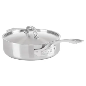 3 2/5qt 5 Ply Stainless Steel Saute pan