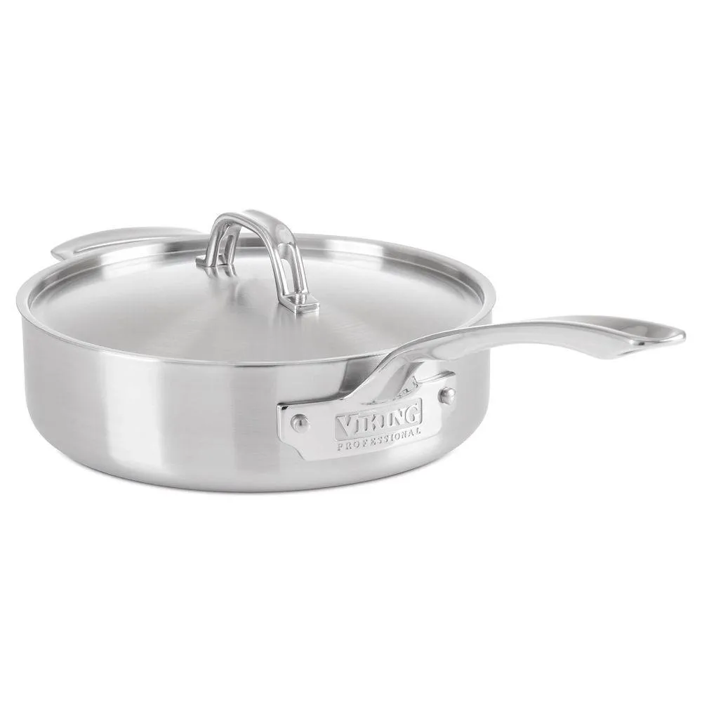 3 2/5qt 5 Ply Stainless Steel Saute pan