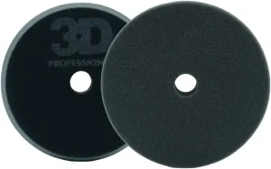 3D 5.5” Black Foam Cutting Pad – Heavy Cutting Buffing Pad for Paint Correction | Removes Swirls, Scratches & Oxidation | Rotary & DA Safe | USA Made