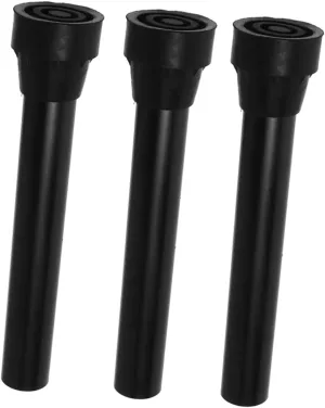 3pcs Trampoline Leg Parts Easy Install Replacement Legs Shock-Absorbing Base for Enhanced Stability Compatible Trampolines