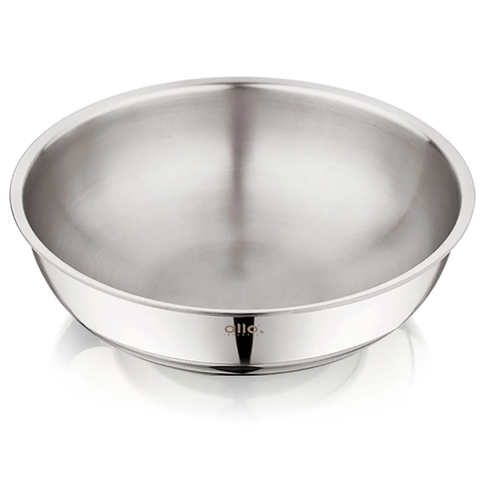 4L Allo CookSafe TriPly Tasla | Stainless Steel | Induction Friendly | 28 cm