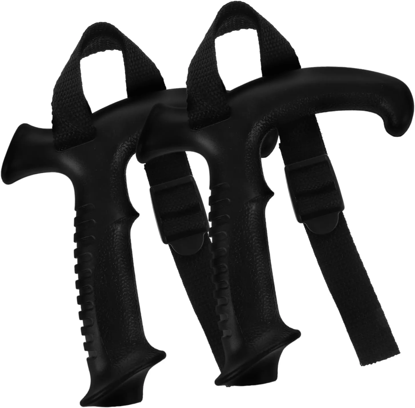 4sets Trekking Pole Handle Grip Replacement Handle for Hiking Stick Plastic Hiking Pole Grip Outdoor Pole Handle Adapter for Climbing 2pcs*4