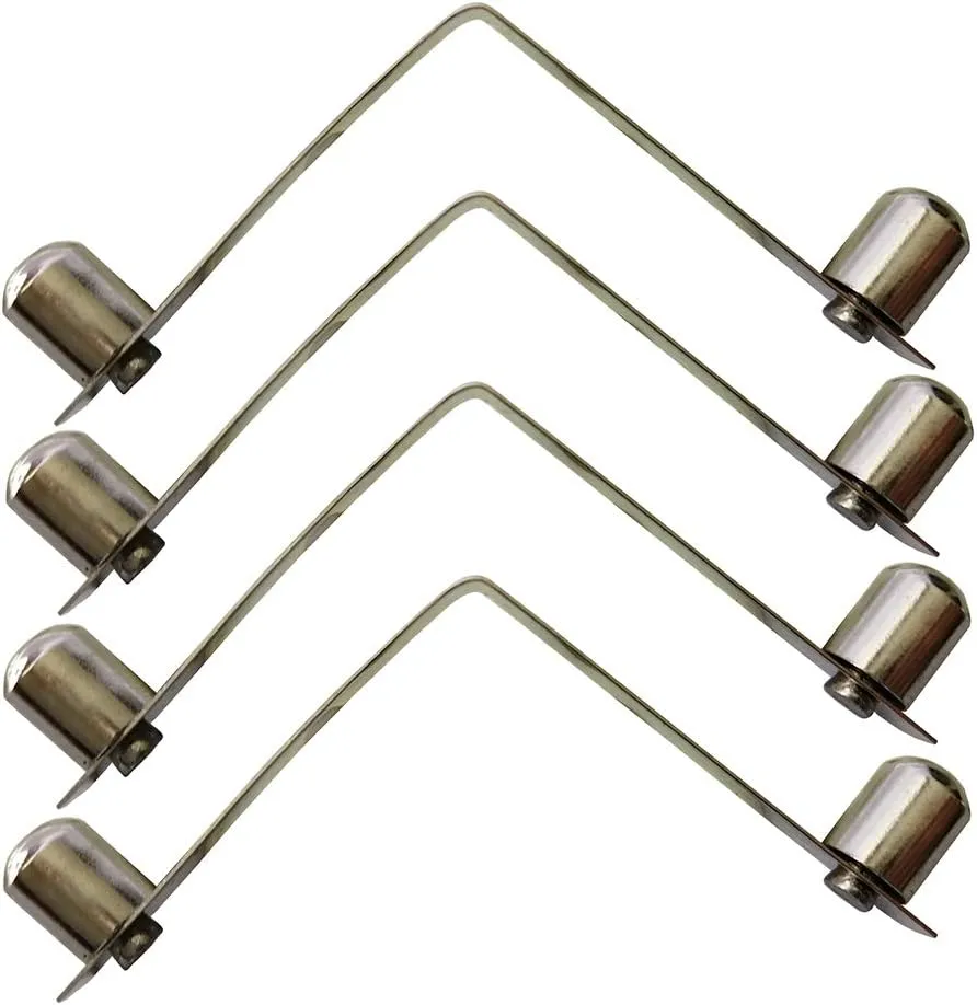 50pcs/lot Kayak Paddle Tent Pole 5.4mm/6mm/8mm/9mm/9.7mm Push Button Double Solid Spring Awning Accresories Telscopic Tube Camping & Caravan & Chair Tube Lock (911mm)