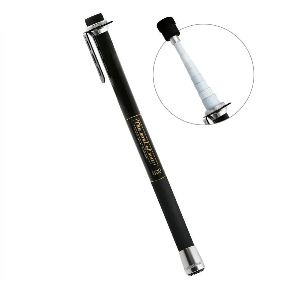 5M/6M Carbon Fibre Telescopic Fishing Pole – Lightweight Retractable Landing Net Handle