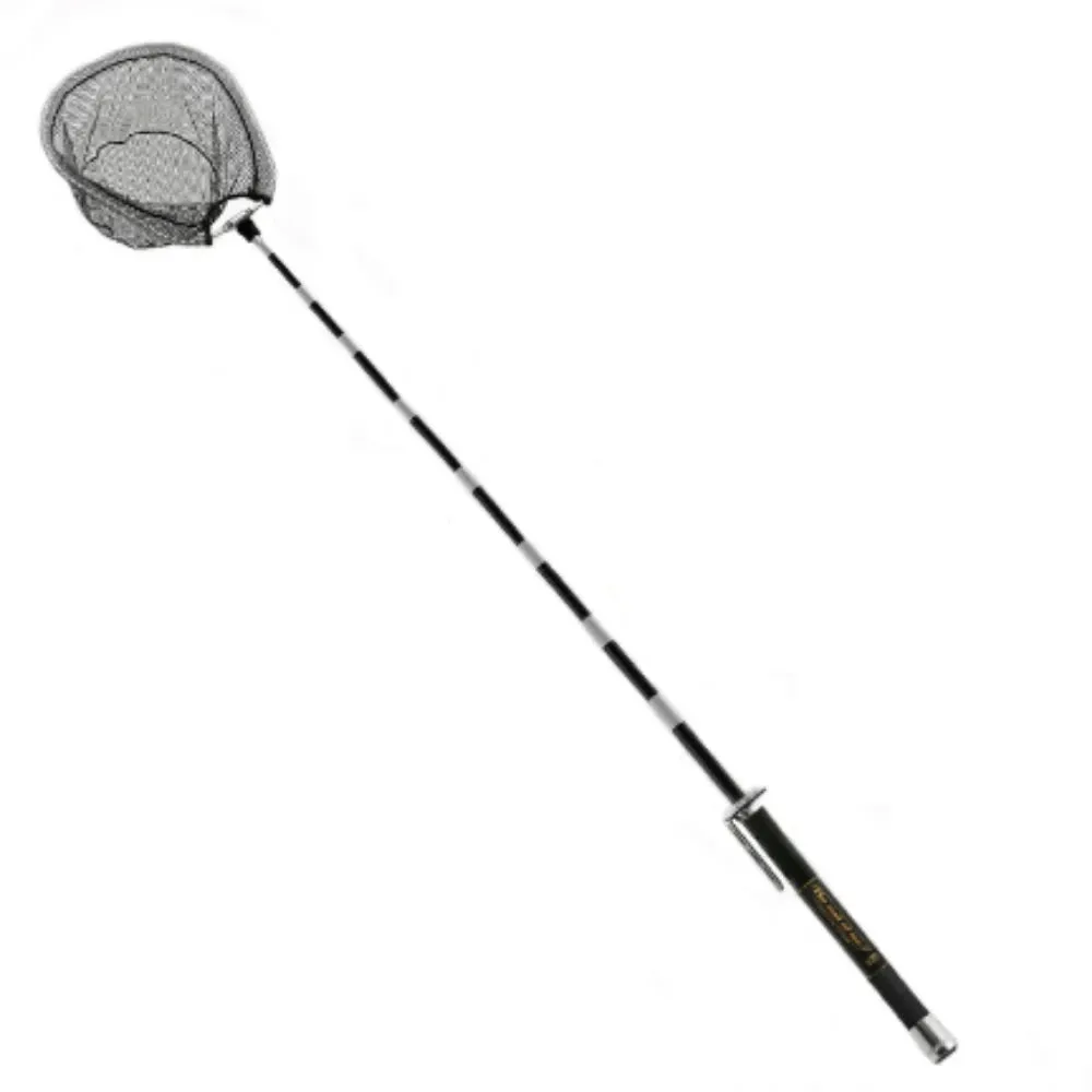 5M/6M Carbon Fibre Telescopic Fishing Pole – Lightweight Retractable Landing Net Handle