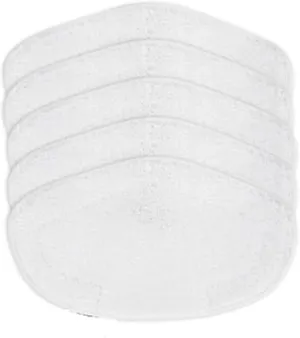 5Pcs Microfiber Washable Mop Pad Replacement Mop Part/Fit for Polti Kit/Fit for Vaporetto Mop Floor Cleaning Cloth Microfiber Self Wring Pads
