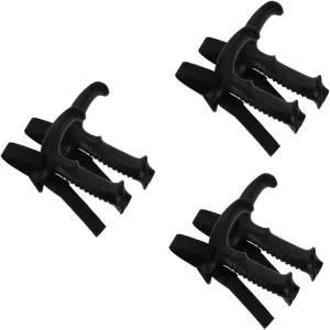 6pcs Trekking Pole Handle Replacement Shaped Grip for Walking Sticks Comfortable Nonskid Design for Hiking Outdoor Adventures Fits Poles Construction