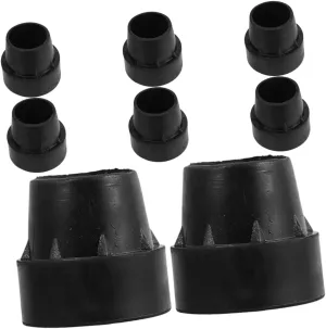 8pcs Non- Trampoline Rubber for Enhanced Stability Replacement Parts for Trampoline Legs Shock-Absorbing Wear-Resistant Foot Pads Use