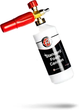 Adam's Polishes Standard Foam Cannon - Foam Cannon Soap Sprayer for Car Wash, Patio & House Cleaning | Sprayer Cleaner Cannister for Pressure Washer