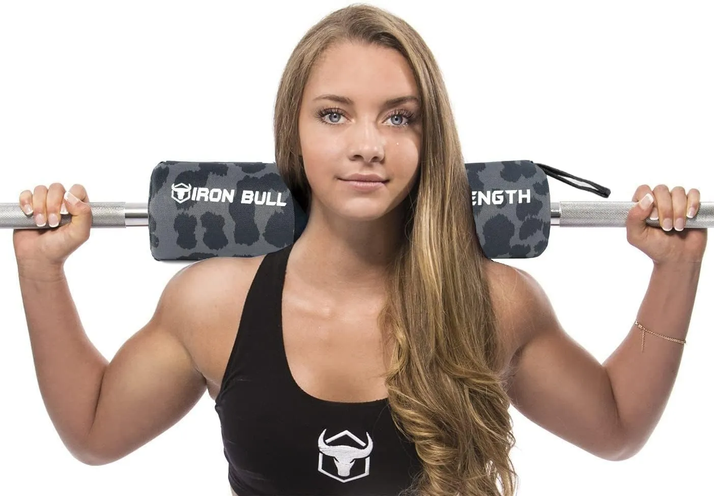 Advanced Squat Pad - Barbell Pad for Hip Thrusts, Squats & Lunges - Neck & Shoulder Squat Bar Pad Cushion Support Foam for Extra Comfort