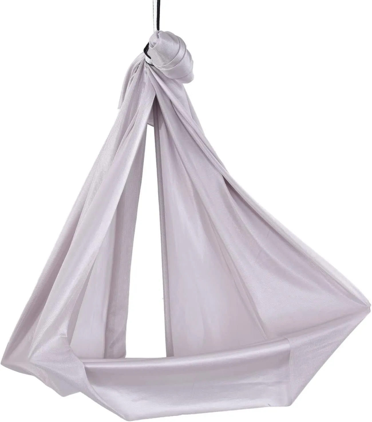 Aerial Silk, Safe Breathable Elastic Hammock Yoga Hammock Yoga Swing Strength Training Inversion Equipment for Yoga Swing, Yoga Sling, Aerial Dance, Yoga Starter Kit for All