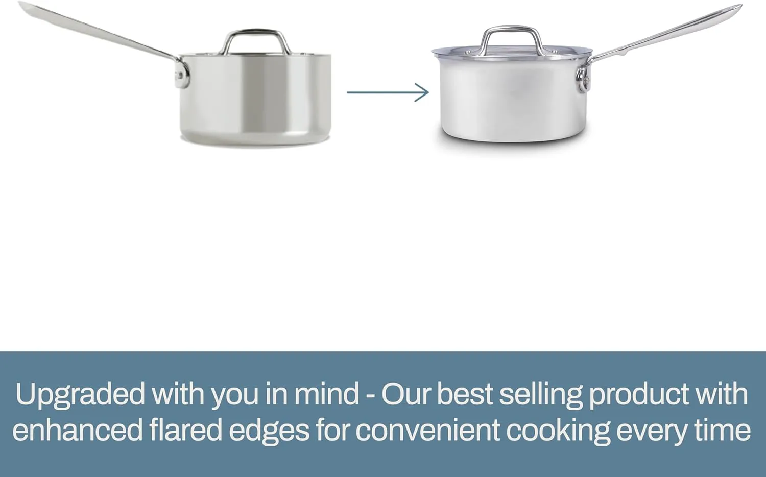 All-Clad D3 3-Ply Stainless Steel Cookware Set 10 Piece, Induction Compatible, Oven Broiler Safe 600F, Kitchen Cooking Set w/ Fry Pans, Saucepans, Saute Pans, Stockpot, Lids, Pots and Pans, Silver