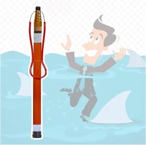 Aluminum Alloy Lifesaving Hooks - Telescopic Rescue Pole with High Visibility Reflective Design, for Pool Beach Lake Emergency Rescue, Luminous Night Use(H 450cm)