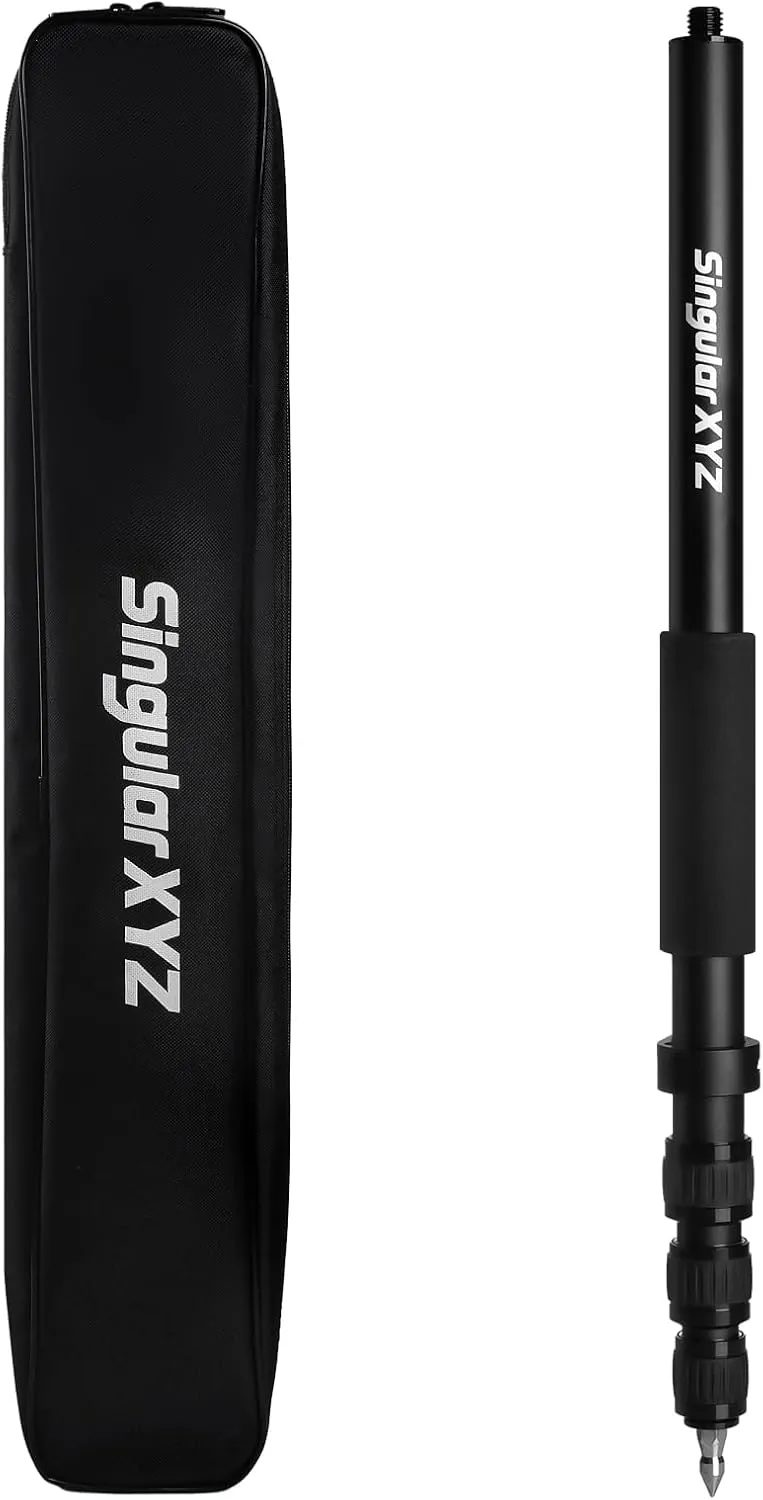 Aluminum GPS Rover Rod Telescopic Survey Pole for Land Surveying & Engineering – RTK GPS/GNSS Accessory for Surveying and Measuring Poles(5.91ft/1.8m)
