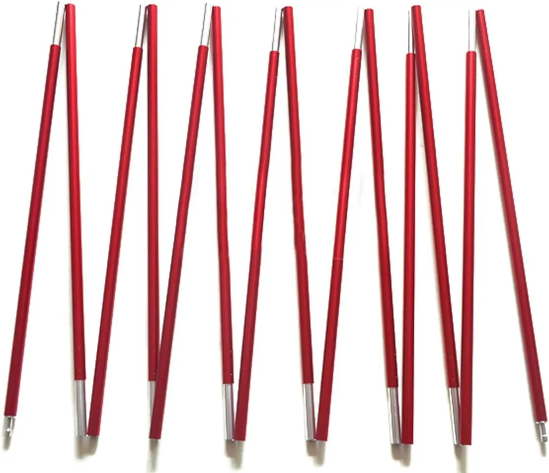 Aluminum Rod Tent Pole Replacement Accessories, Multifunction Tent Poles Rod 11mm