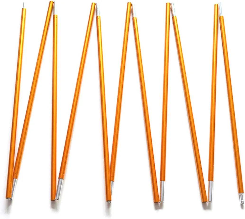 Aluminum Tent Pole Replacement Accessories, Multifunction Tent Poles Rod 9.5mm