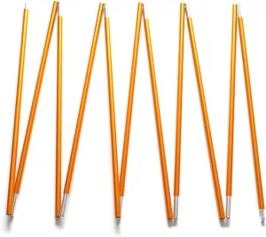 Aluminum Tent Pole Replacement Accessories, Multifunction Tent Poles Rod 9.5mm
