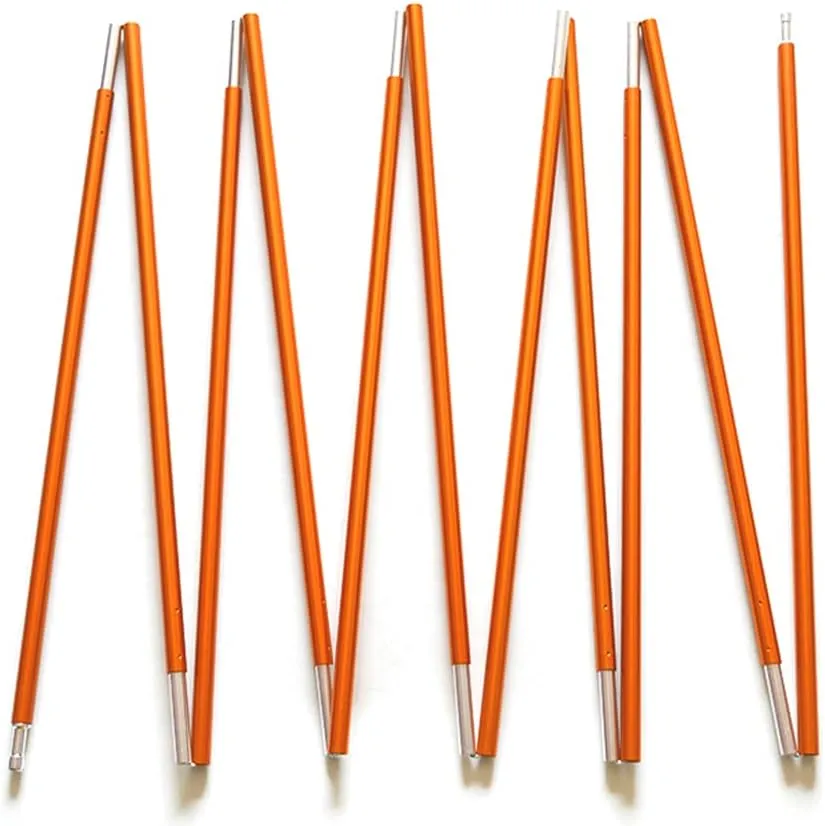Aluminum Tent Pole Replacement Accessories Tent Poles Rod 8.5mm Outdoor Camping (13.12)