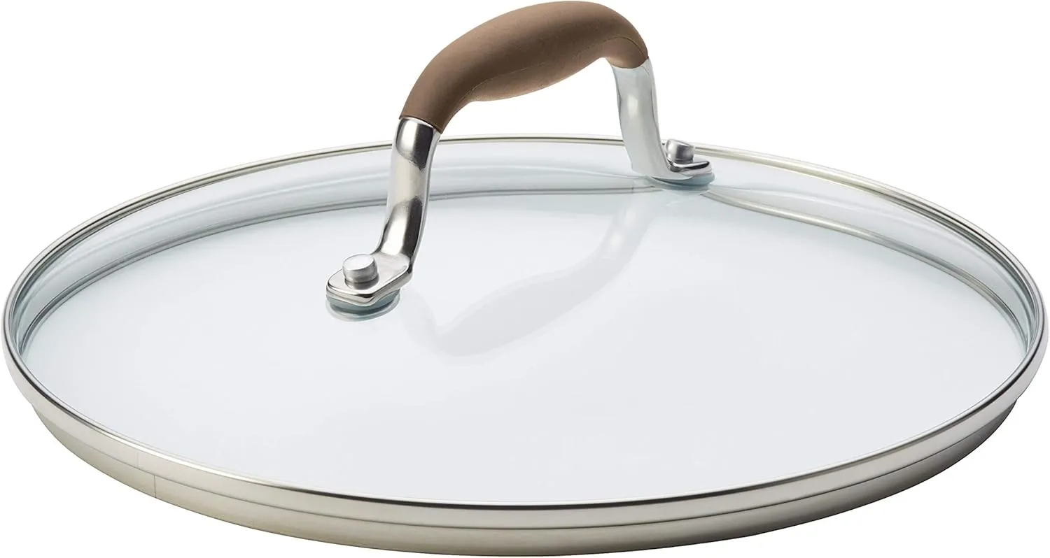 Anolon Accessories Glass Lid Cookware for Fry Pans/Skillets, 10 Inch, Clear