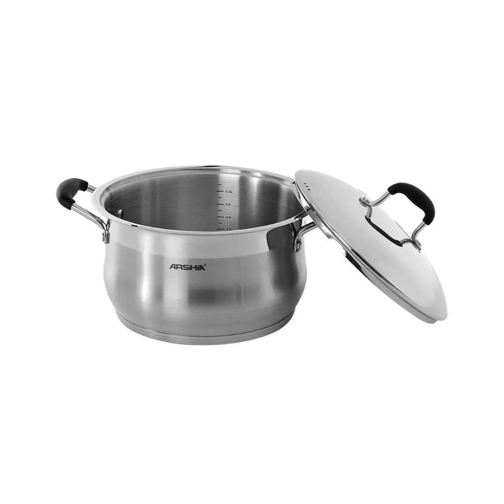 Arshia Premium Stainless Steel Casserole 36cm