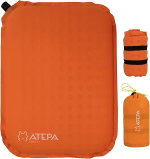 ATEPA Inflatable Stadium Seat Cushion, Self-Inflating Memory Foam Stadium Seats Camping Accessories Chair Pad for Outdoor Airplane Travel Bleacher Patio Backpacking