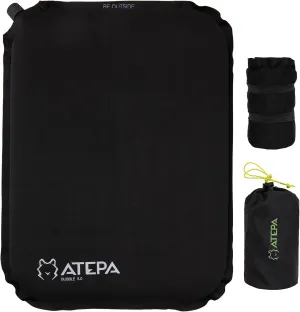 ATEPA Inflatable Stadium Seat Cushion, Self-Inflating Memory Foam Stadium Seats Camping Accessories Chair Pad for Outdoor Airplane Travel Bleacher Patio Backpacking