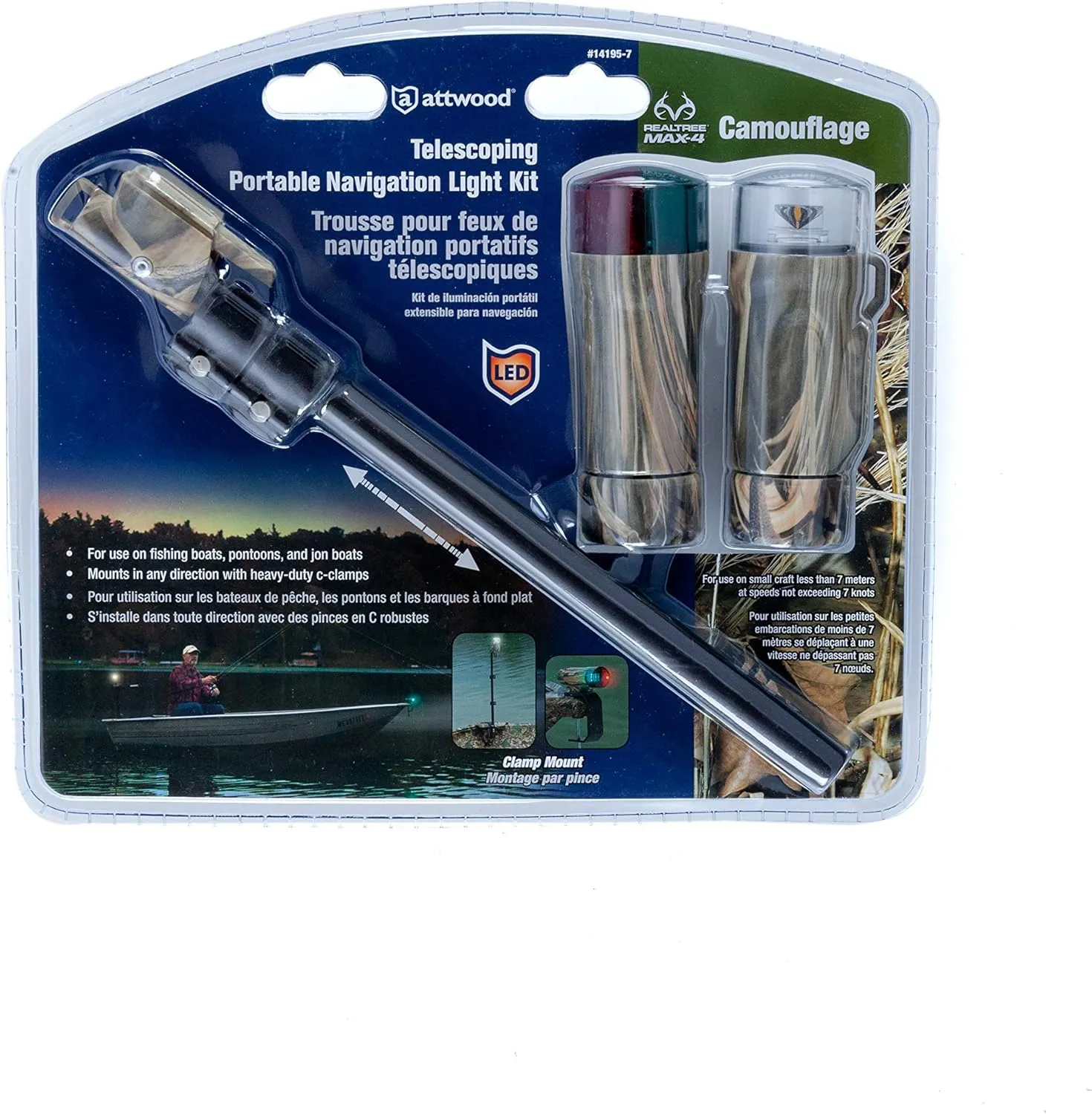 Attwood 14194-7 Portable Navigation Light