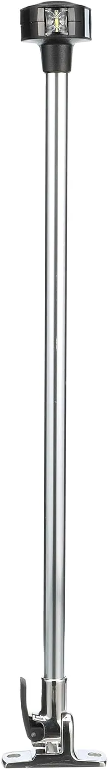 Attwood 7836-S-1 LED 36" Fold Down Anchor/Masthead Navigation Light Stainless Base