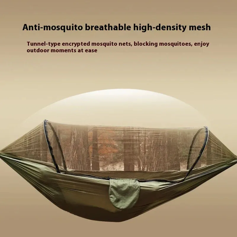 Automatic Quick-Opening Mosquito Net Hammock