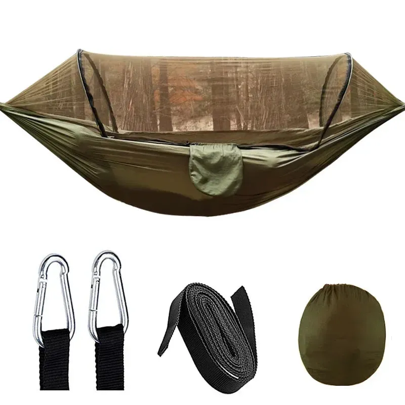 Automatic Quick-Opening Mosquito Net Hammock