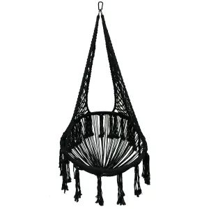 Avocado Macrame Hammock Chair
