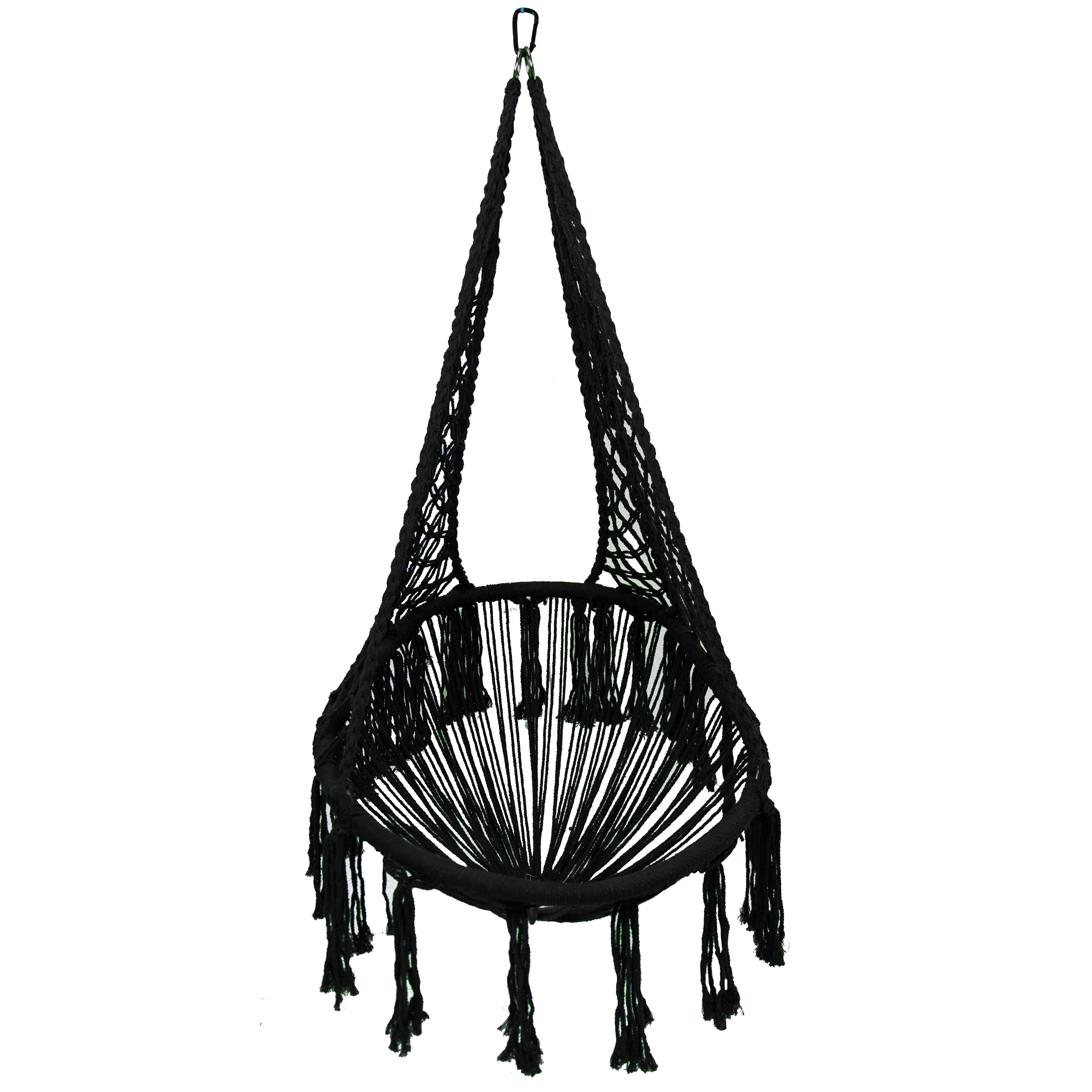 Avocado Macrame Hammock Chair