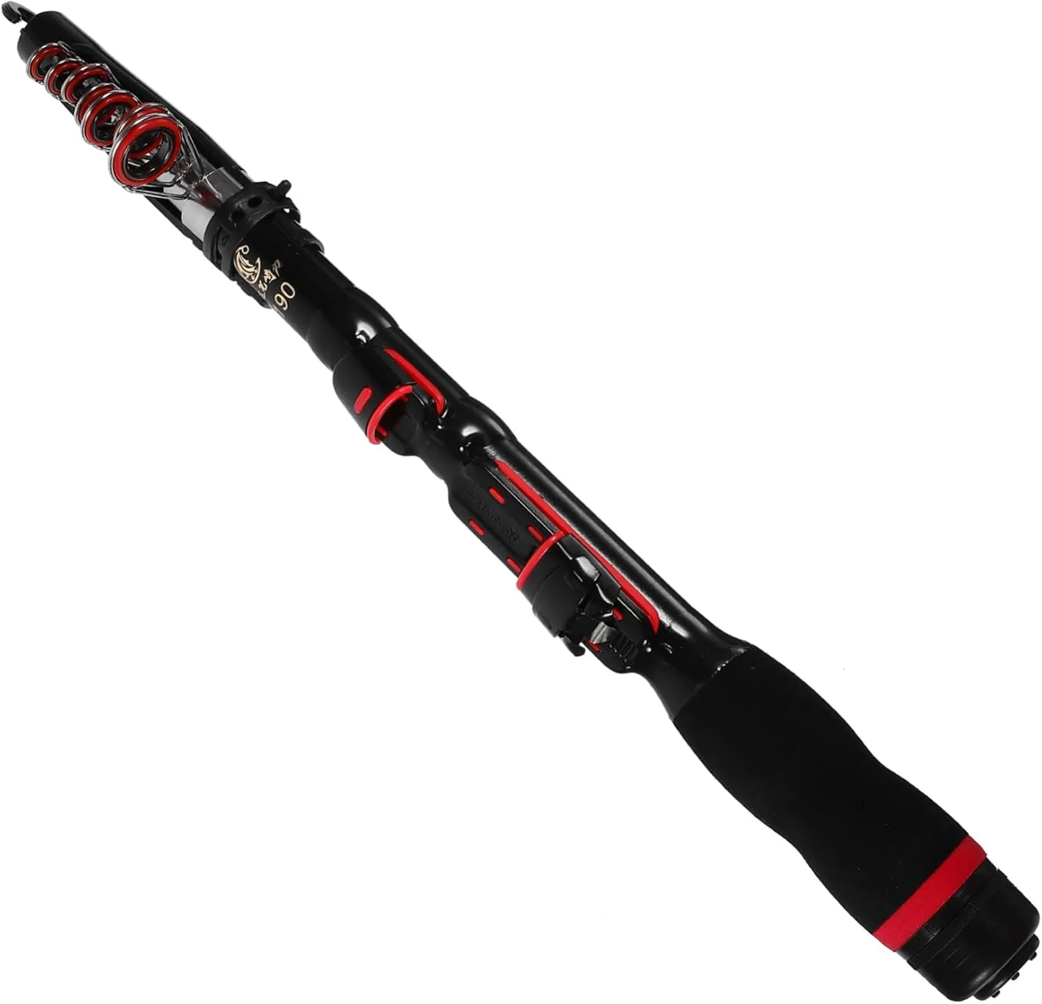 Balacoo Portable Mini Telescopic Rod Folding Pole 2500g Casting Weight Perfect for Outdoor Fishing