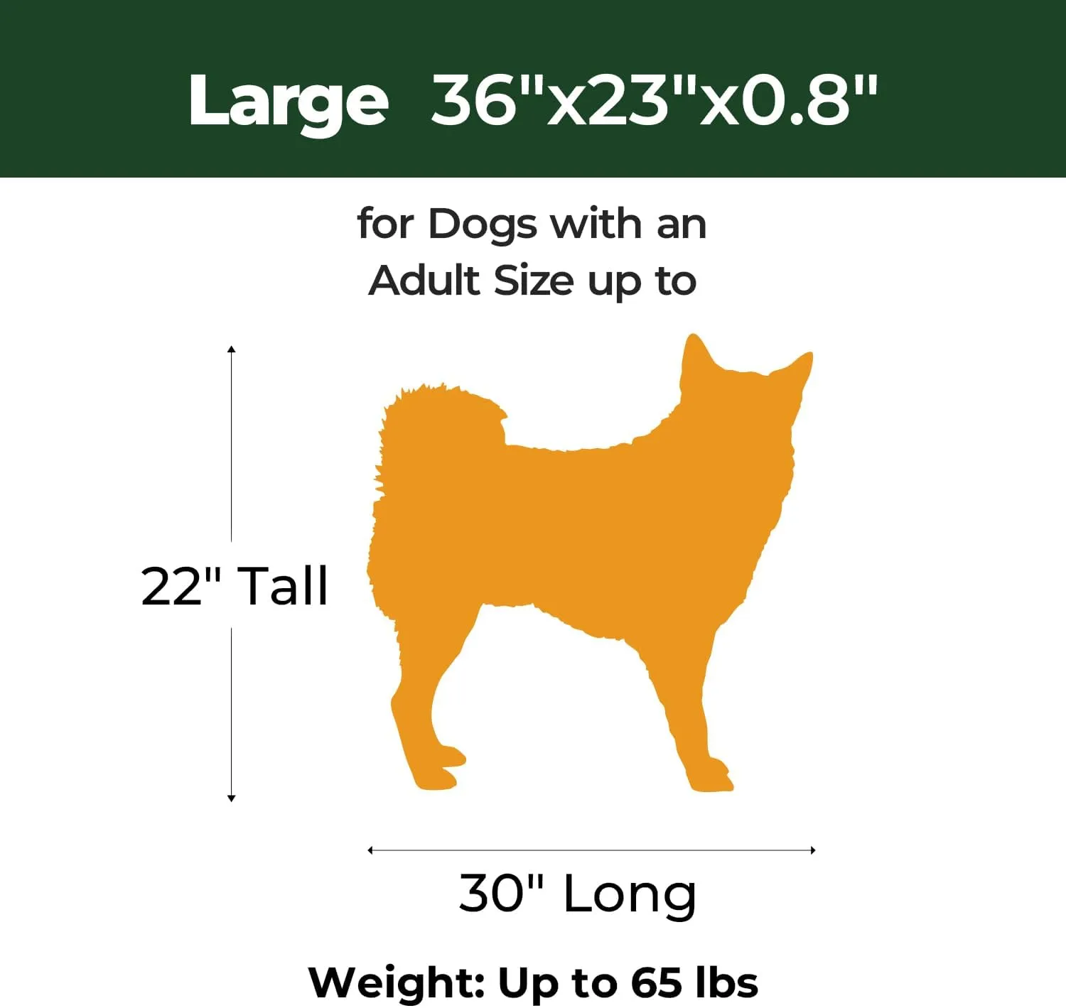 BALANCE Dog Crate Pad, Dog Foam Crate Mat Kennel Pad, Washable Water-Resistant Pet Bed Flat Dogs Cage Mat for Large Dogs